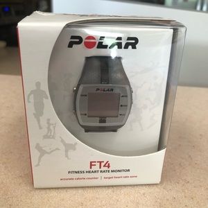 Grey Polar F4 Heart rate watch